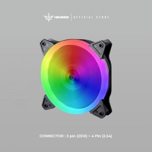 NYK Nemesis Fan Case AURA RGB Led Pc - RGB