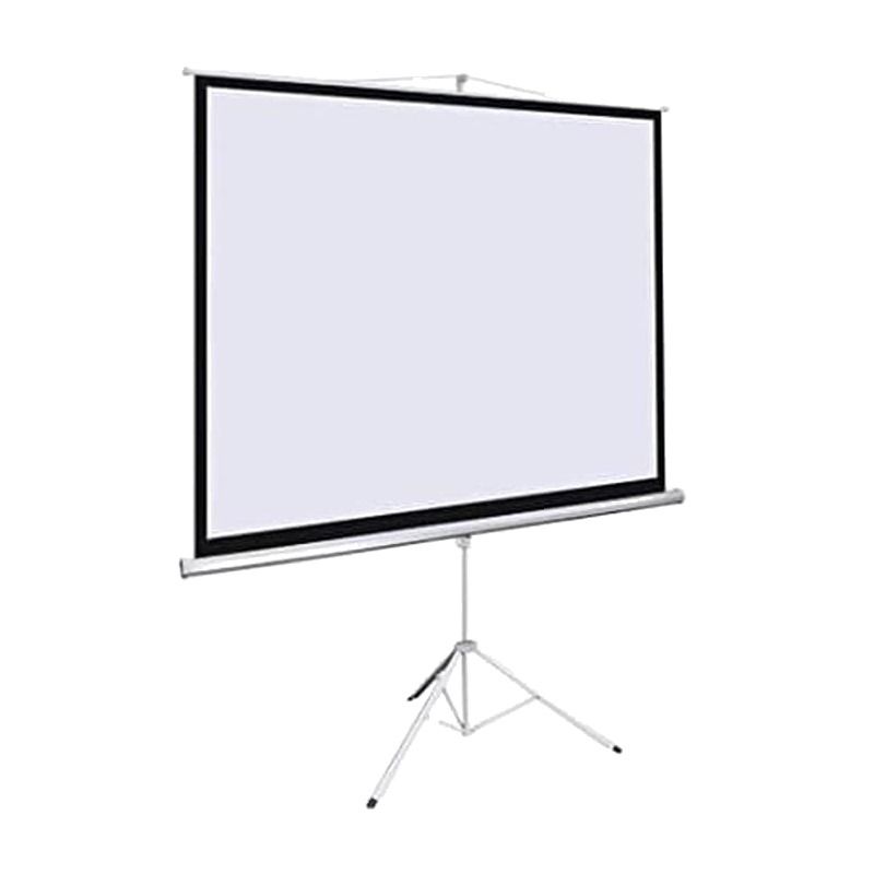 LAYAR PROJEKTOR TRIPOD 70" Diagonal 4:3 (145cm x 110cm) SE-YI