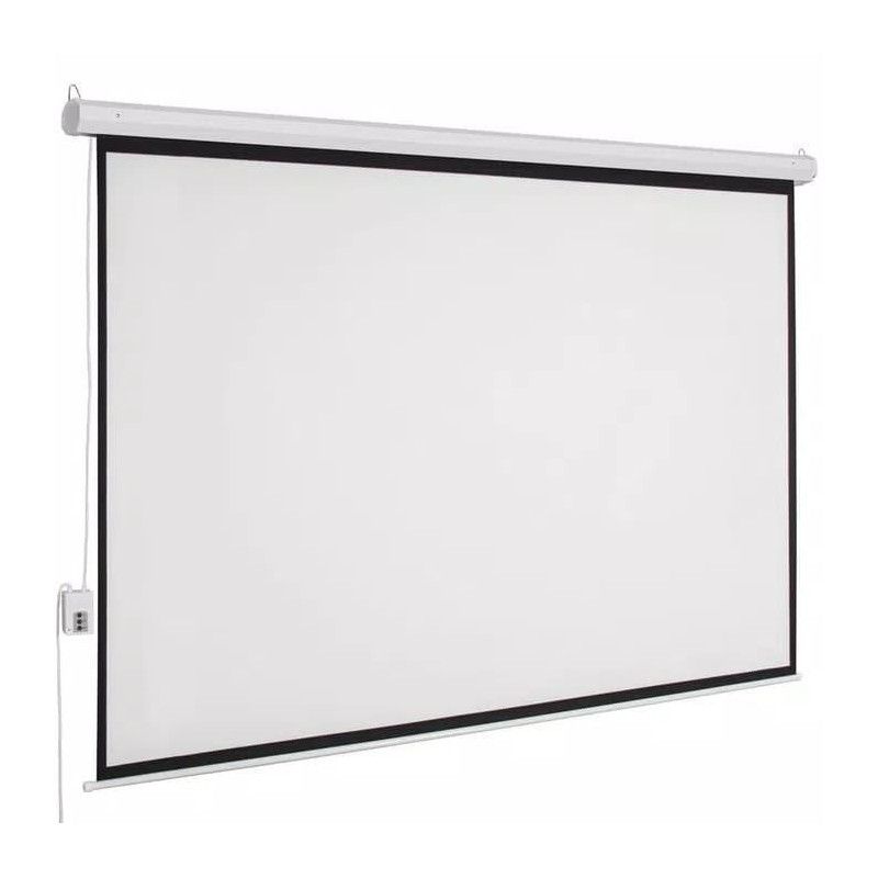 LAYAR PROJECTOR ELECTRIC 120" Diagonal 4:3 (244cm x 183cm) Se-Yi