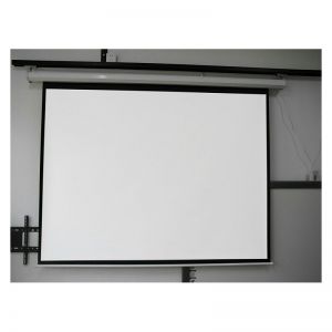 LAYAR PROJECTOR ELECTRIC 150" Diagonal 4:3 (304cm x 228cm) Se-Yi