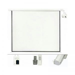 LAYAR PROJECTOR ELECTRIC 150" Diagonal 4:3 (304cm x 228cm) Se-Yi