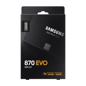 Samsung Evo 870 500GB SSD SATAIII Solid state Drive