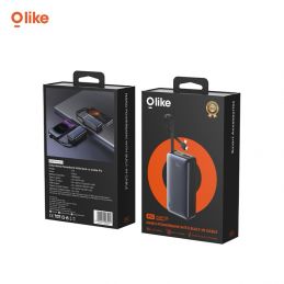 Olike P12 PowerBank Nano 9000mAh with Built-in Cable 20W LED Display