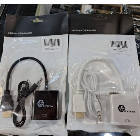 KABEL HDMI TO VGA + AUDIO EYOTA