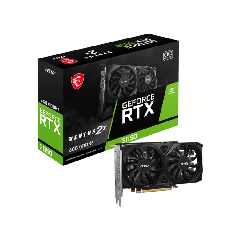 GeForce RTX™ 3050 VENTUS 2X 6G OC