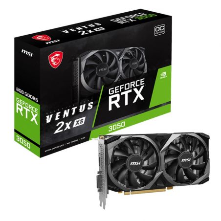 MSI GEFORCE RTX 3050 VENTUS 2X XS OC 8GB DDR6 128BIT 