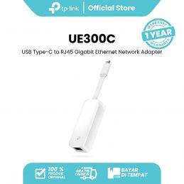 TP-LINK UE300C USB Type-C to RJ45 Gigabit Ethernet Network Adapter - UE300C