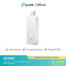 TP-LINK UE300C USB Type-C to RJ45 Gigabit Ethernet Network Adapter - UE300C