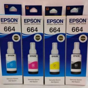 TINTA EPSON 664 ORIGINAL BK,C,M,Y