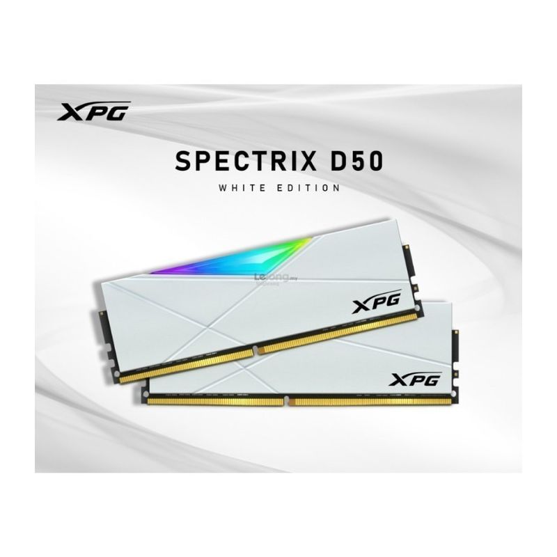 ADATA XPG SPECTRIX D50 DDR4 32GB (2x16GB) RGB 3600MHz - WHITE