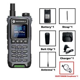 Walkie Talkie Ht Motorola GP328 Plus10W VHF UHF upto 20 KM Bergaransi - Hitam