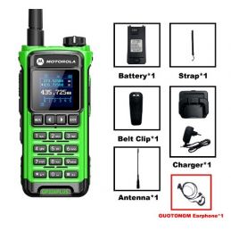 Walkie Talkie Ht Motorola GP328 Plus10W VHF UHF upto 20 KM Bergaransi - Hijau