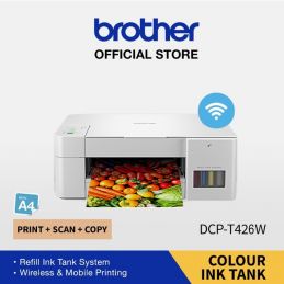 Printer Brother Inkjet DCP-T426W Print, Scan, Copy