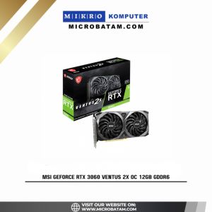 MSI GeForce RTX 3060 Ventus 2X OC 12GB GDDR6