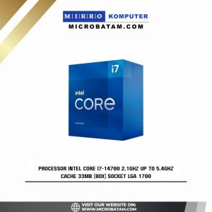 PROCESSOR Intel Core i7-14700 2.1GHz Up To 5.4GHz - Cache 33MB Box Socket LGA 1700