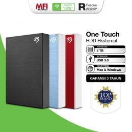 Seagate One Touch Hardisk Eksternal 4TB USB3.2 