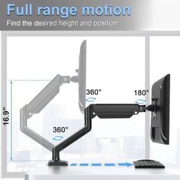 Single Monitor Desk Mount M10 - 12