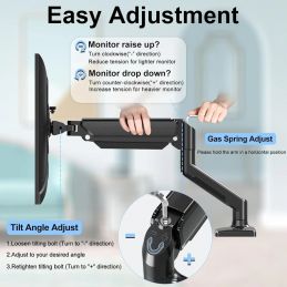 Single Monitor Desk Mount M10 - 12