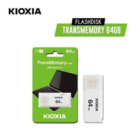 Flashdisk Kioxia TransMemory U202 64GB USB2.0 Ori