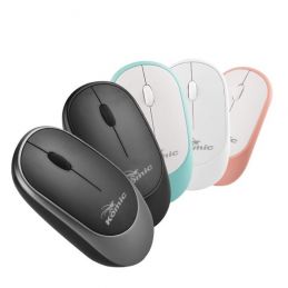 Mouse Wireless Office Optical Silent Click/Klik KOMIC KM-805 Grey