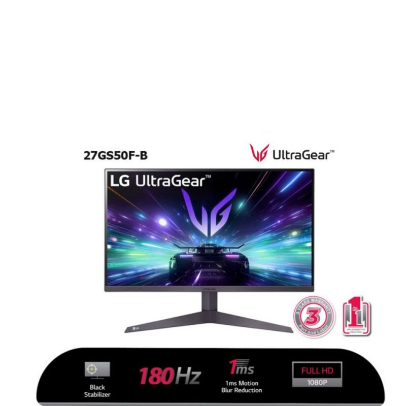 LG UltraGear 27GS50F-B 27" FHD VA Gaming Monitor 5ms 180Hz