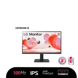 LG Monitor 24MR400-B 24'' Full HD Display with AMD FreeSync 100HZ