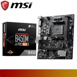 MOTHERBOARD MSI B450M A PRO MAX II ( AM4 )