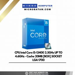 CPU Intel Core I5-13400 2.5GHz UP TO 4.6GHz - Cache 20MB BOX SOCKET LGA 1700