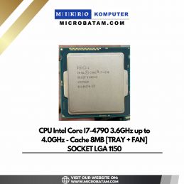 PROCESSOR INTEL CORE I7 4790 TRAY SOCKET 1150