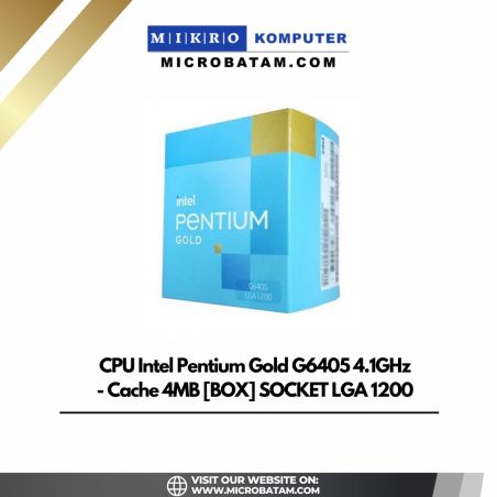 PROCESSOR INTEL PENTIUM GOLD G6405 LGA 1200 