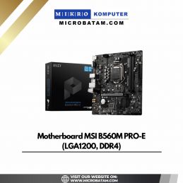 Motherboard MSI B560M PRO-E (LGA1200, DDR4)