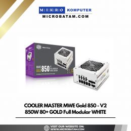 COOLER MASTER MWE Gold 850 - V2 850W 80+ GOLD Full Modular WHITE