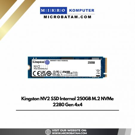 Kingston NV2 SSD Internal 250GB M.2 NVMe 2280 Gen 4x4