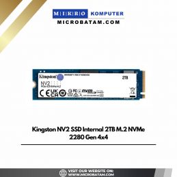 Kingston NV2 SSD Internal 2TB M.2 NVMe 2280 Gen 4x4