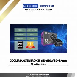 COOLER MASTER BRONZE 650 650W 80+ Bronze Non Modular