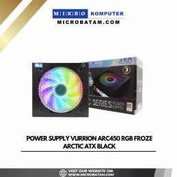 POWER SUPPLY VURRION ARC450 RGB FROZE ARCTIC ATX BLACK