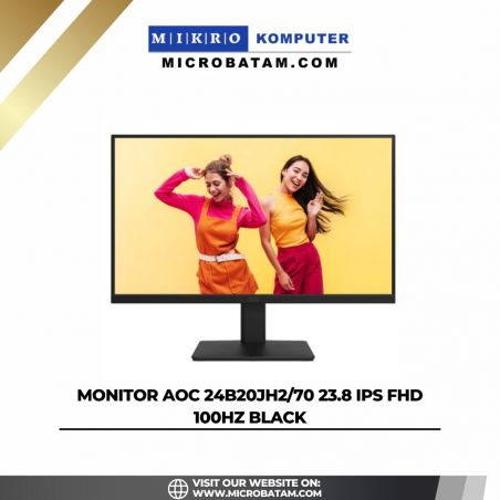 Monitor AOC 24B20JH2/70 23.8 IPS FHD 100Hz Black