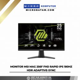 MONITOR LED MSI MAG 256F FHD Rapid IPS 180Hz HDR Adaptive-Sync