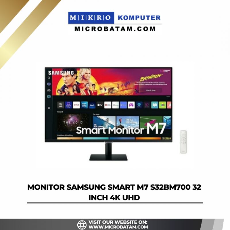 MONITOR SAMSUNG SMART M7 S32BM700 32 Inch 4K UHD