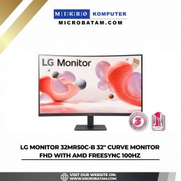 LG Monitor 32MR50C-B 32'' Curve Monitor FHD with AMD FreeSync 100HZ