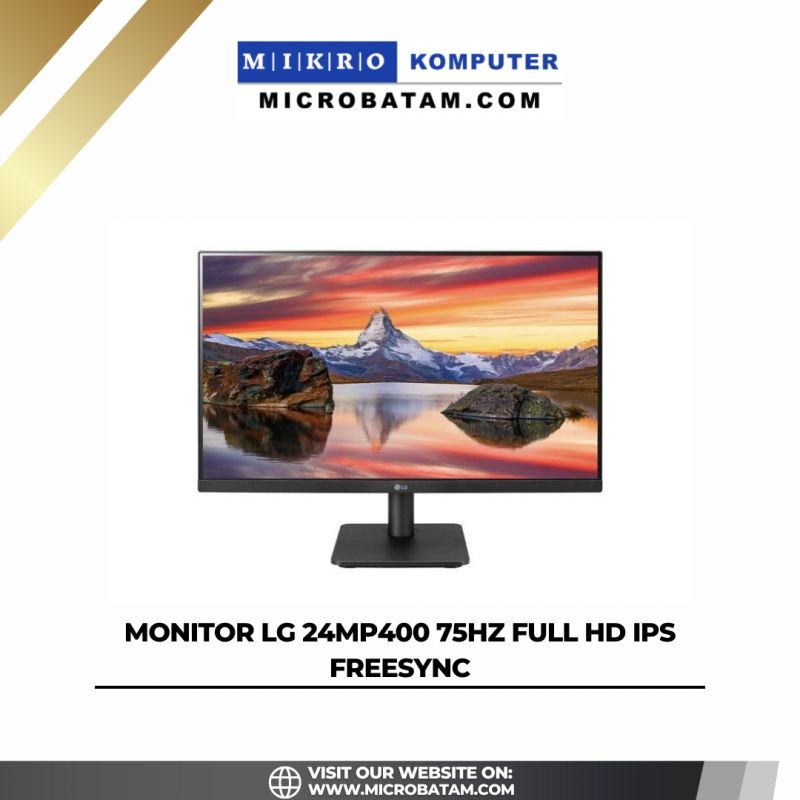 Monitor LG 24MP400 75Hz Full HD IPS FreeSync