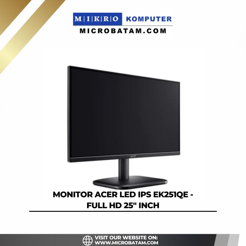 Monitor Acer LED IPS EK251QE - Full HD 25" Inch