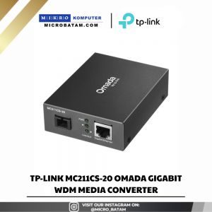 TP-Link MC211CS-20 Omada Gigabit WDM Media Converter