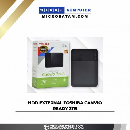 HDD EXTERNAL CANVIO READY 2TB