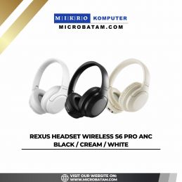 Rexus Headset Wireless S6 Pro ANC BLACK / CREAM / WHITE