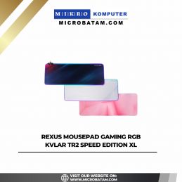 Rexus Mousepad Gaming RGB Kvlar TR2 Speed Edition XL