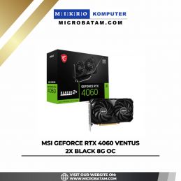 MSI GeForce RTX 4060 VENTUS 2X BLACK 8G OC