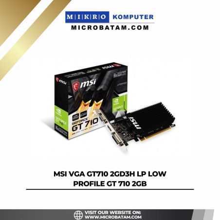 MSI VGA GT710 2GD3H LP Low Profile GT 710 2GB