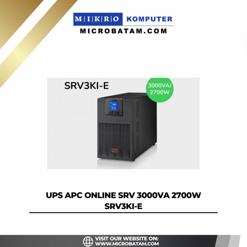 UPS APC Online SRV 3000VA 2700W SRV3KI-E