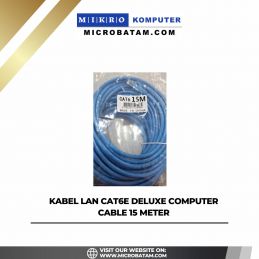 KABEL LAN CAT6E DELUXE COMPUTER CABLE 15 METER